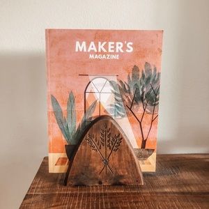 Vintage Wooden Napkin Holder